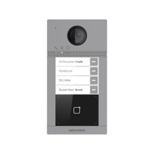 Hikvision 4 Button Metal Door Station